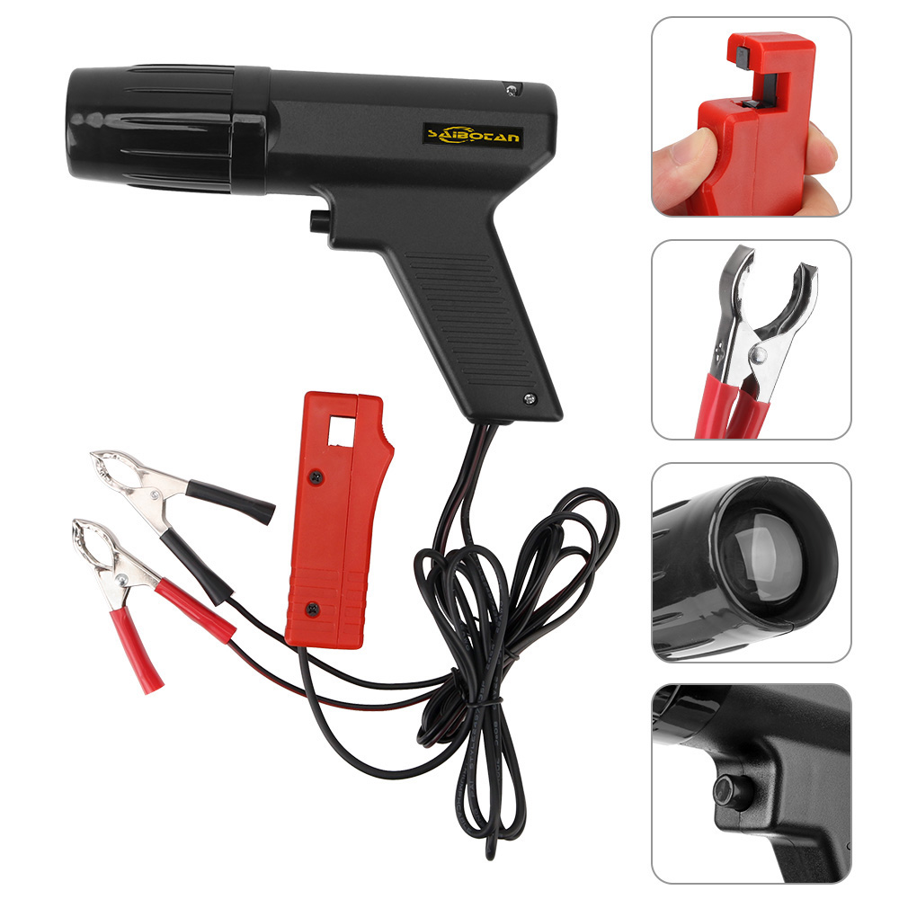 Timing Light Gun - Ignition Timing Light 12V Strobe Lamp