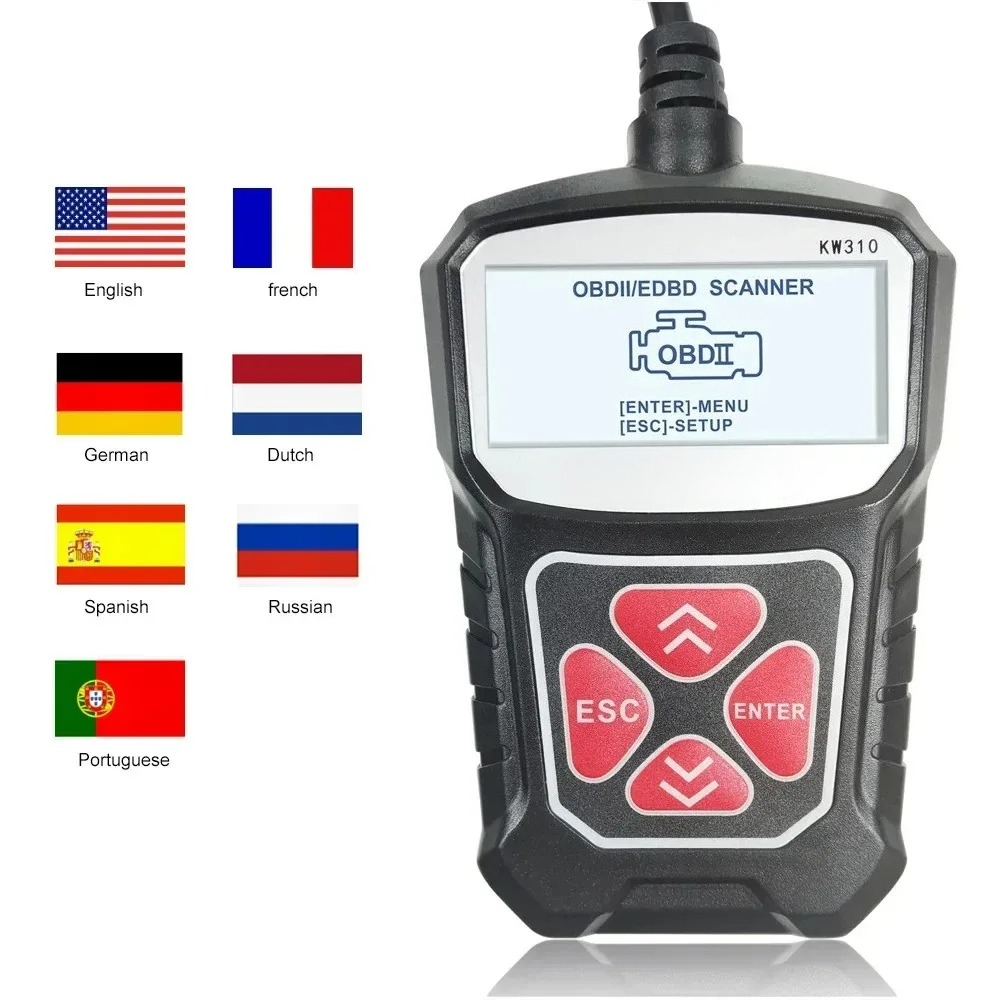 KW310 OBD2 Car Diagnostic Scan - Car Diagnostic Tool 评论和价格