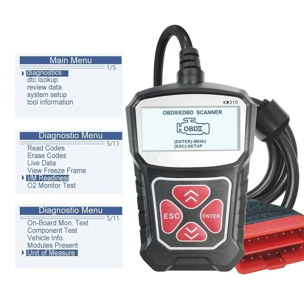KW310 OBD2 Car Diagnostic Scan - Car Diagnostic Tool 评论和价格