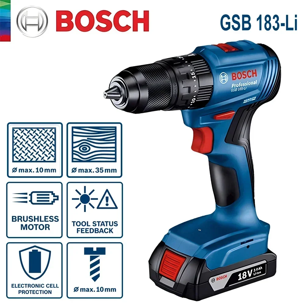 Bosch GSB183-LI 18V Cordless I - Torque Wrench 评论和价格