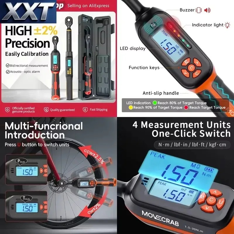XXT  Digital Torque Wrench 1.5 - Torque Wrench 评论和价格
