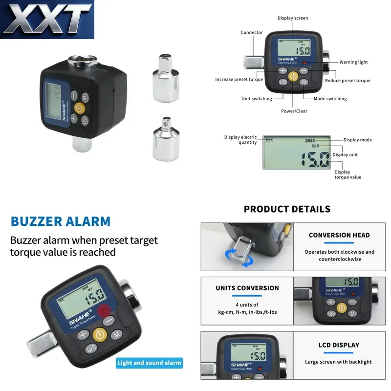 XXT Shahe Digital Torque Wrenc - Torque Wrench 评论和价格
